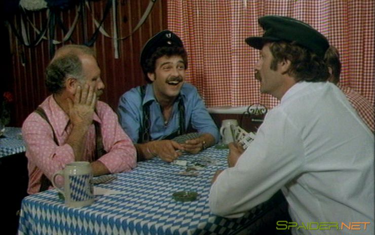Трое в кожаных штанах в Сан-Тропе / Drei Lederhosen in St. Tropez (1980) DVDRip-AVC &#124; A 1