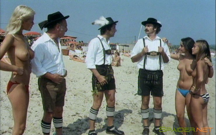 Трое в кожаных штанах в Сан-Тропе / Drei Lederhosen in St. Tropez (1980) DVDRip-AVC &#124; A 12