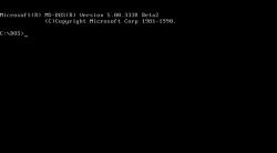 MS-DOS 5 Beta