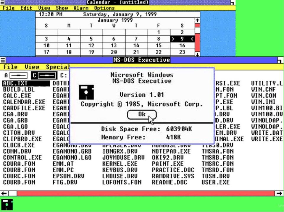 Windows 1.0x 3