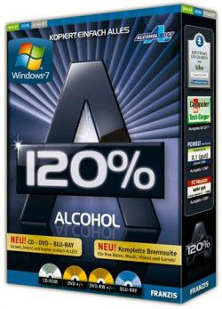 Alcohol 120% 2.0.1 Build 2033 Retail (2011) PC