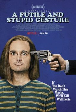 Глупый и бессмысленный жест / A Futile and Stupid Gesture (2018) WEBRip &#124; NewStudio