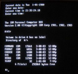 Microsoft MS-DOS ранний исходный код